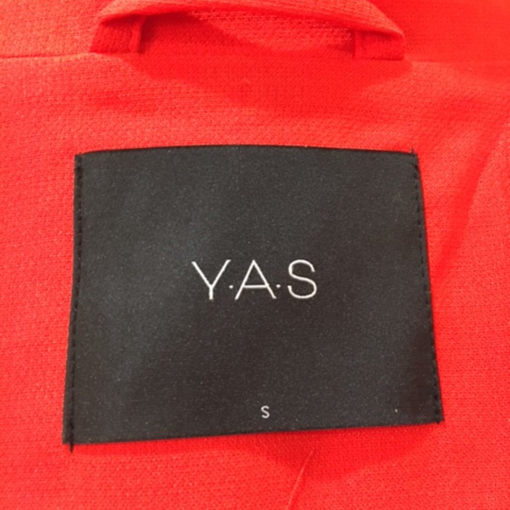 Y.A.S. Suit Set (Blazer and Pants) Orange, Size Small - Picture 3 of 5